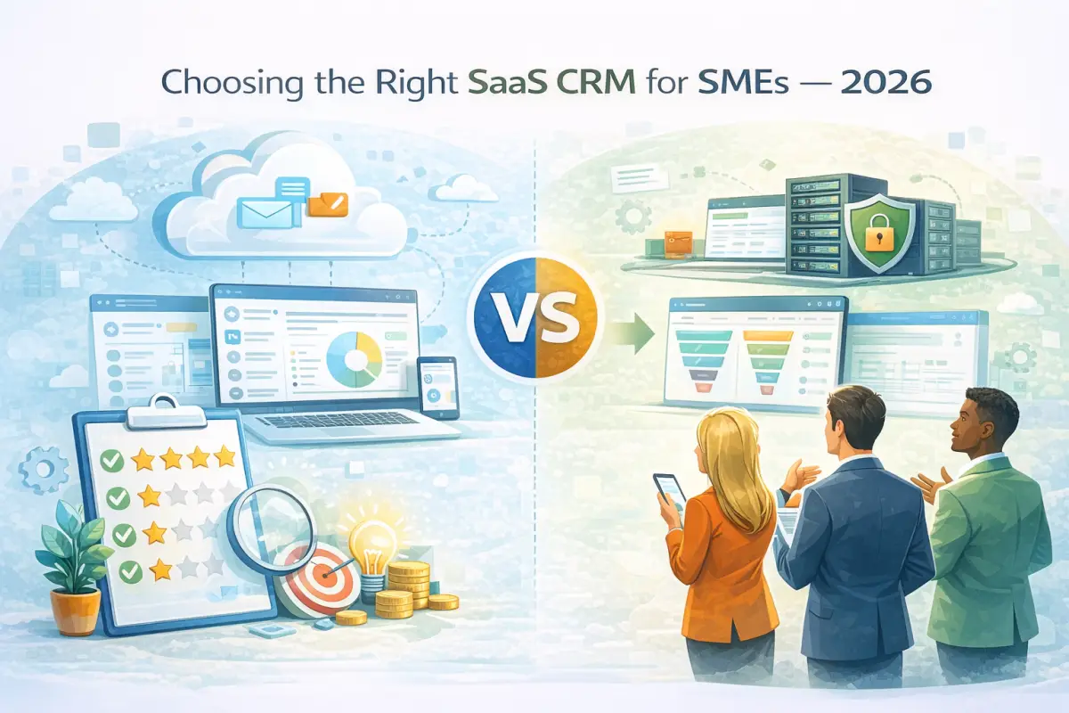 Choosing the Right SaaS CRM for Small and Medium Enterprises in 2026